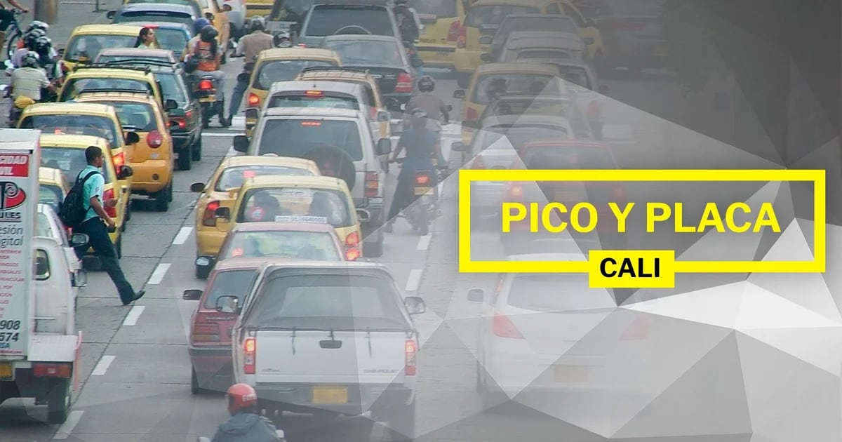Pico y Placa en Cali: revise para qué carros aplica el 24 de junio