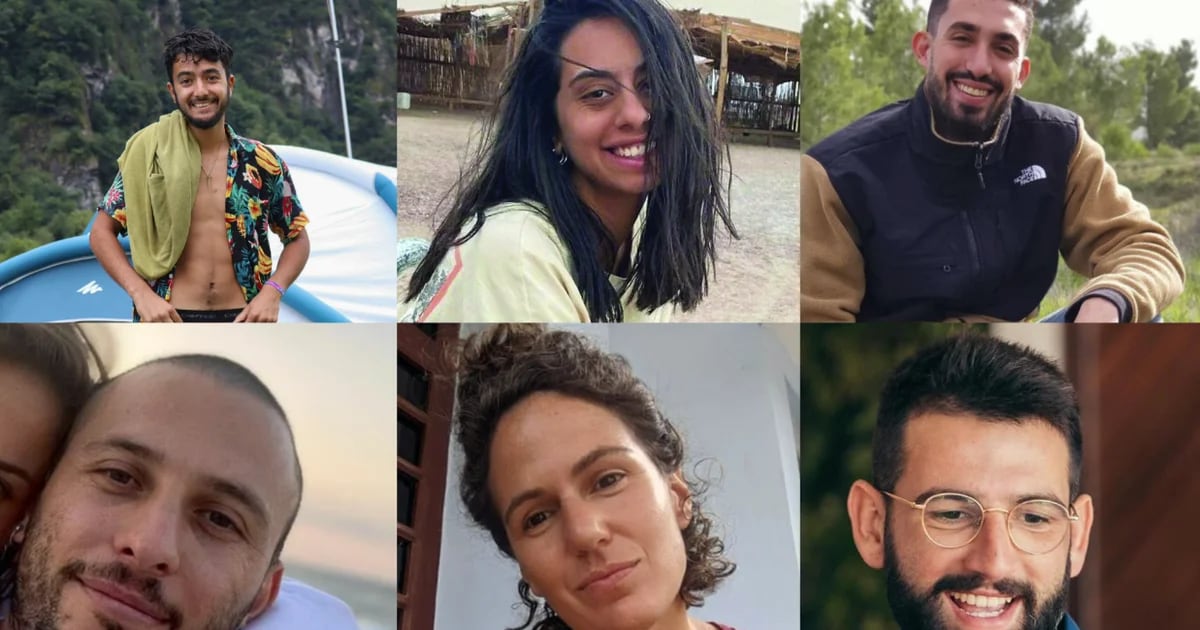 Las Fuerzas de Defensa de Israel identificaron los cuerpos de los seis rehenes hallados en el sur de la Franja de Gaza